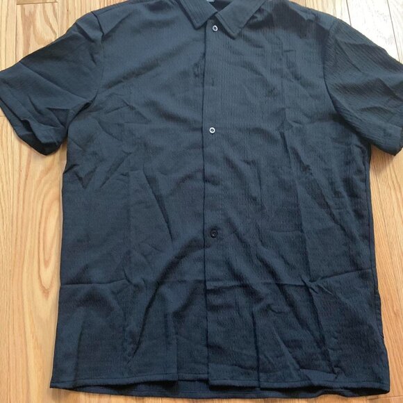 Unbranded Other - Black relaxing button down shirt